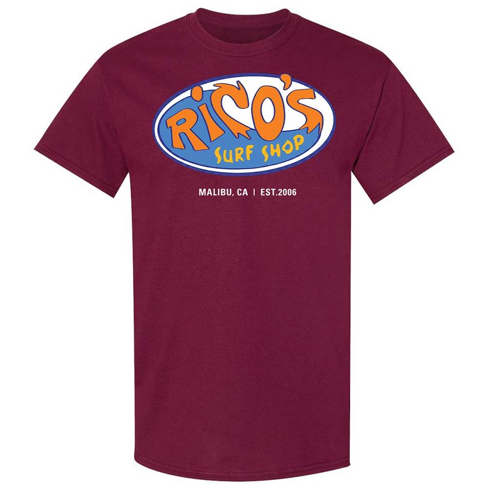 Rico's Surf Shop - Maroon - 8