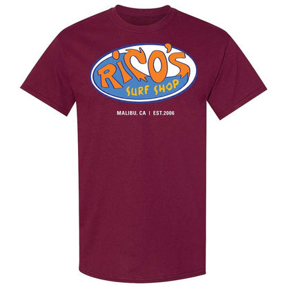 Rico's Surf Shop - Maroon - 8