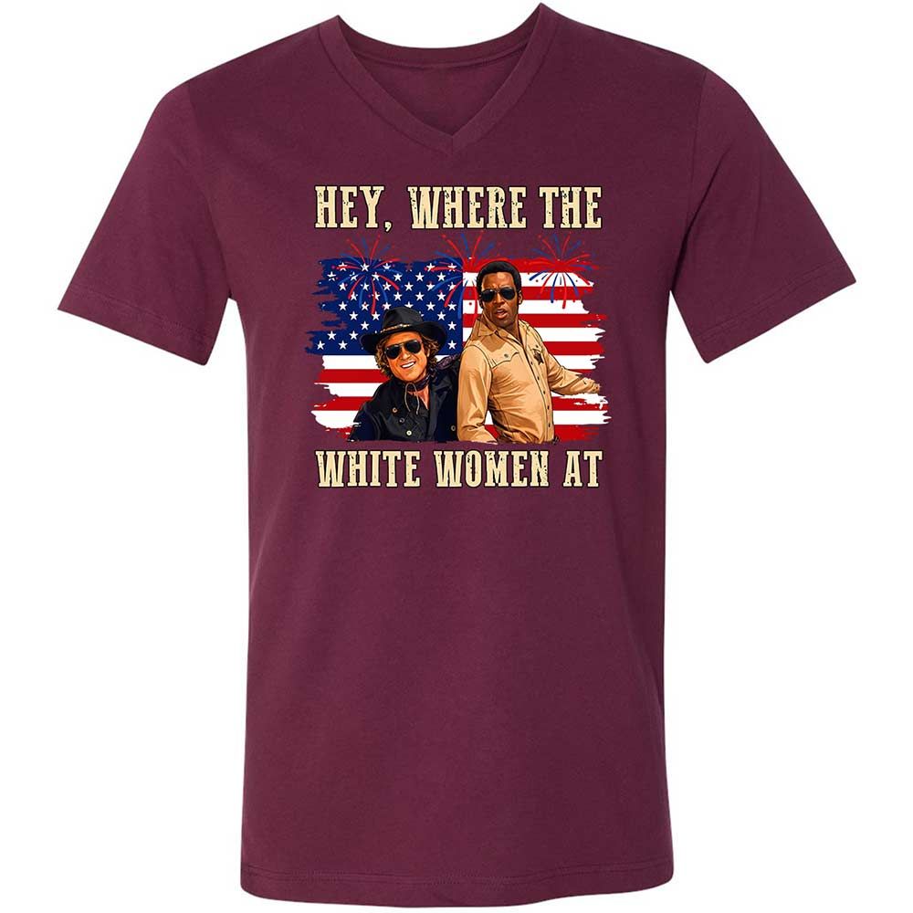 Hey Where The White At - Maroon - 8
