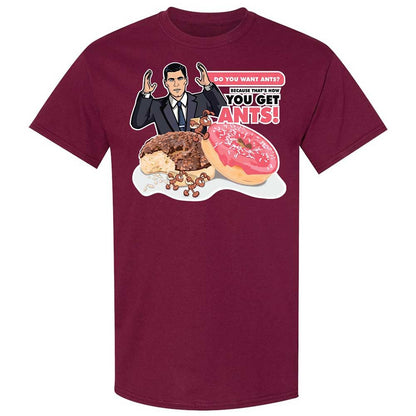 Do you want ants - Maroon - 8
