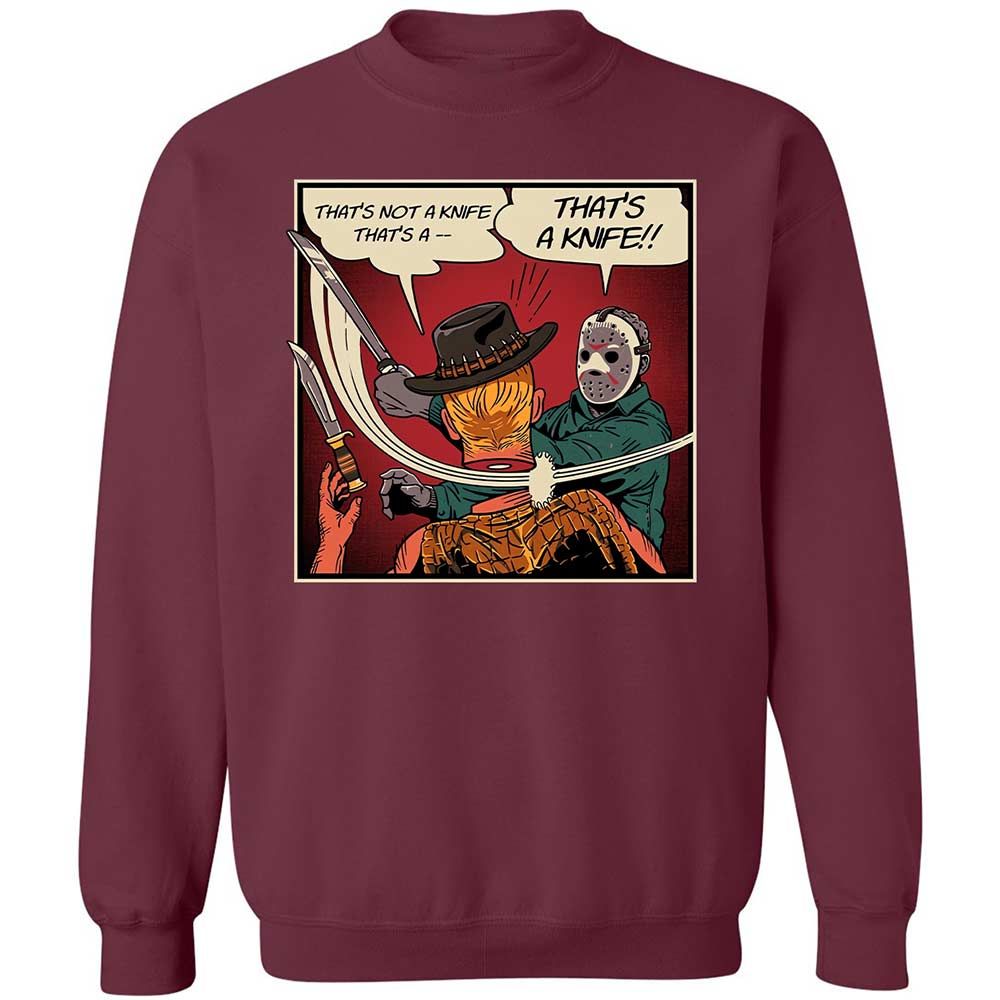 That's a Knife! - Maroon - 8