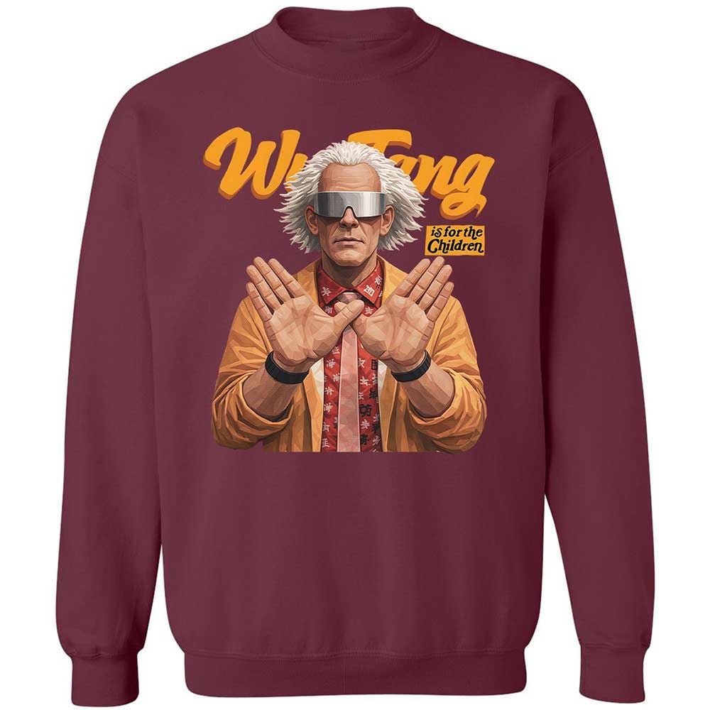 Classic Unisex Sweatshirt - Black - Maroon - 8