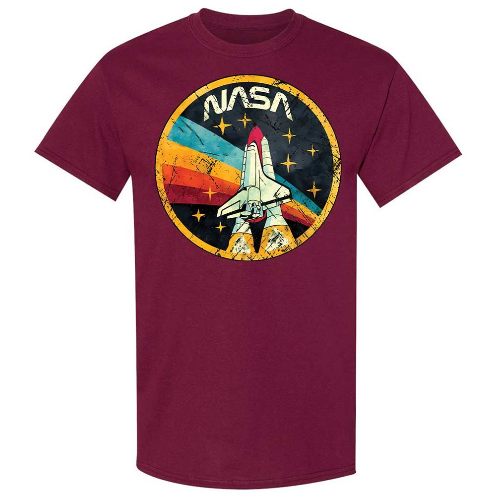USA Space Agency Vintage Colors - Maroon - 8