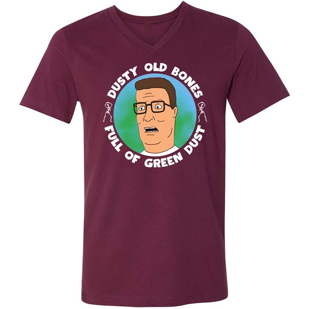 Dusty Old Bones Full of Green - Maroon - 8