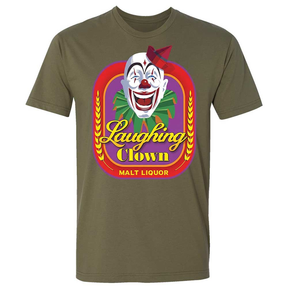 Laughing Clown Malt Liquor - Military Green - 8