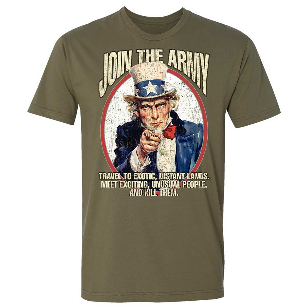 Join The Army - Military Green - 8