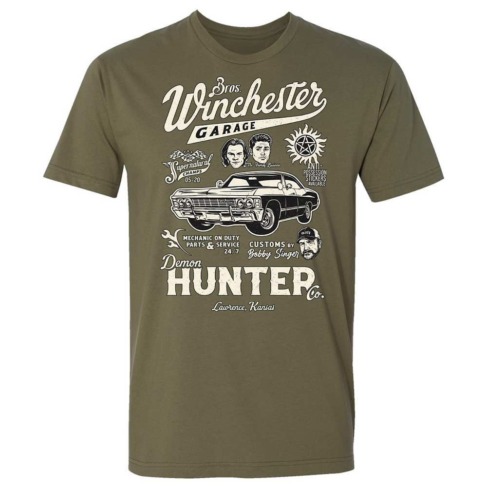 Premium Unisex T-Shirt - W9EL3SPZ - Military Green - 8