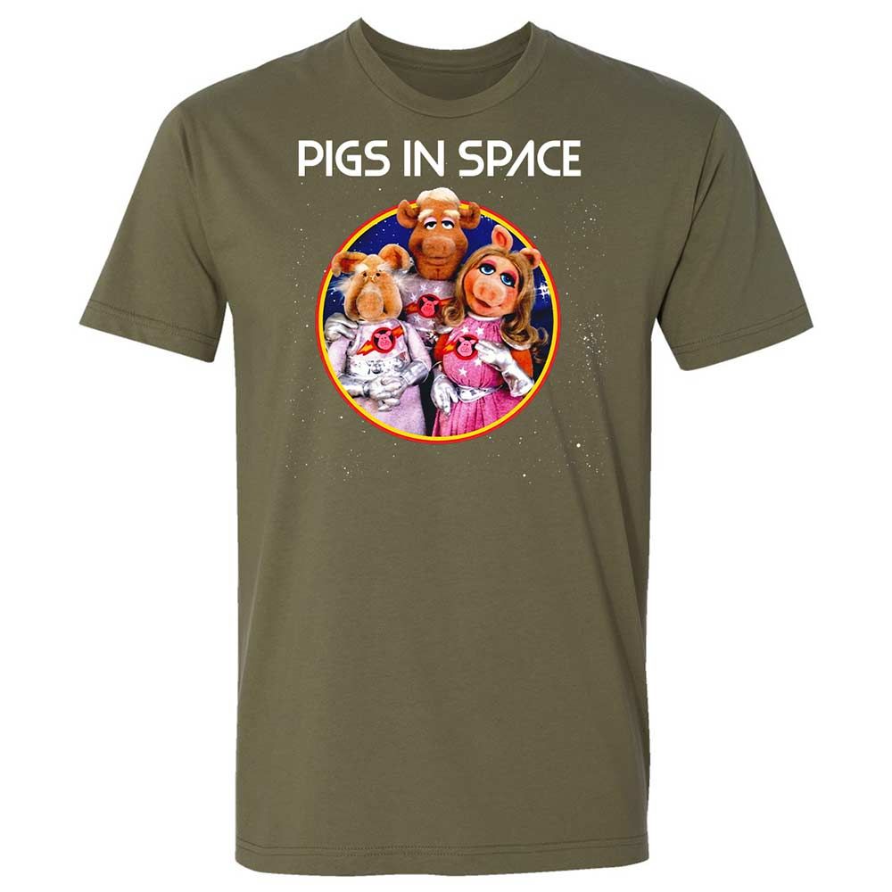 Pigs In Space - Military Green - 8