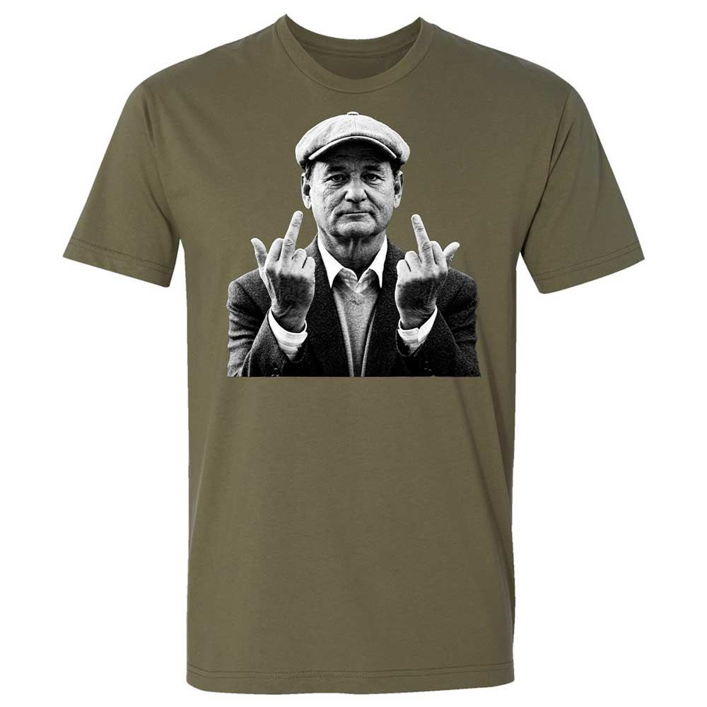Bill Murray Middle Finger - Military Green - 8