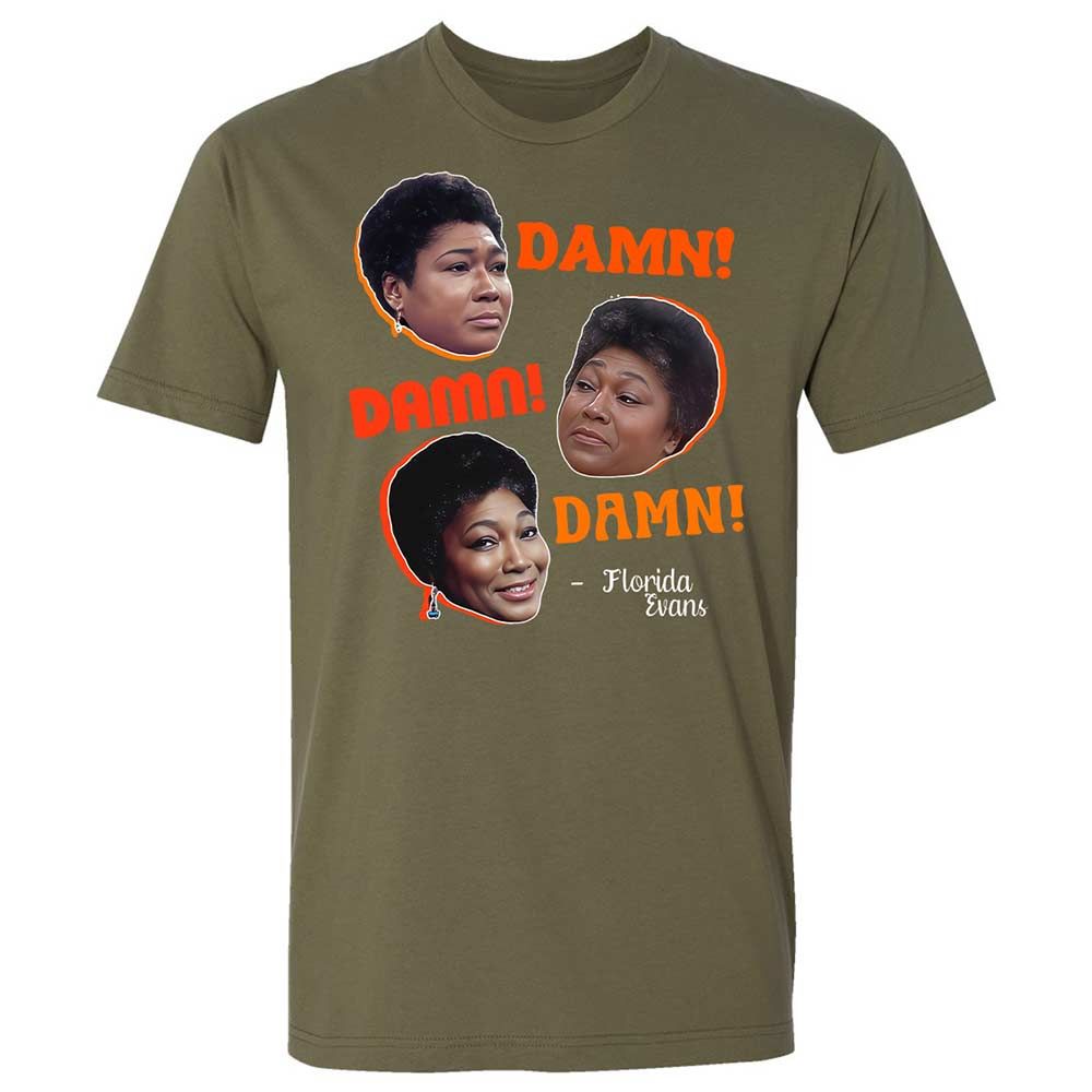 Damn! Damn! Damn! - Military Green - 8