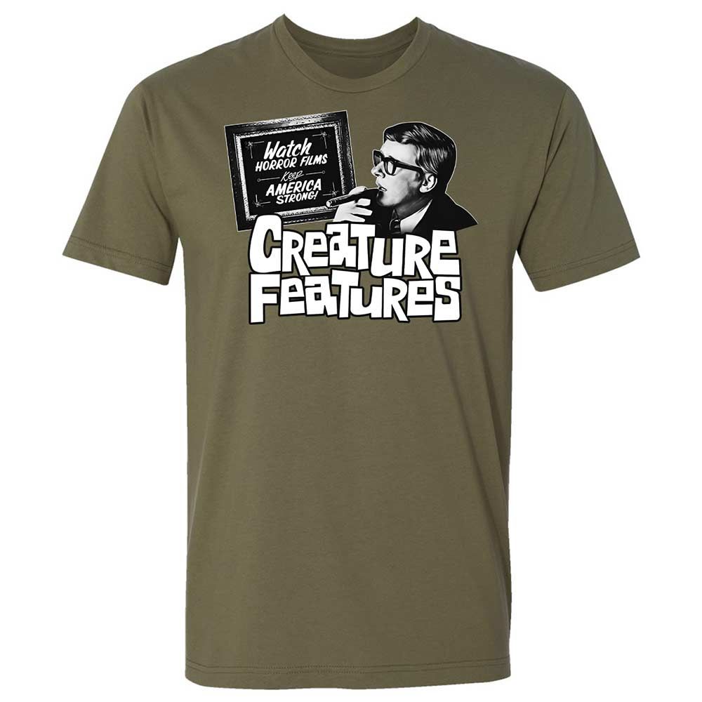 Bob Wilkins Creature Features - Military Green - 8
