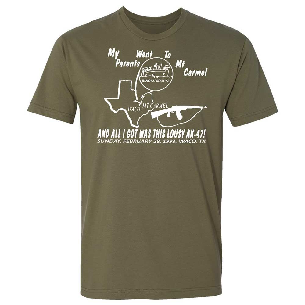Premium Unisex T-Shirt - B9NM6X1V - Military Green - 8