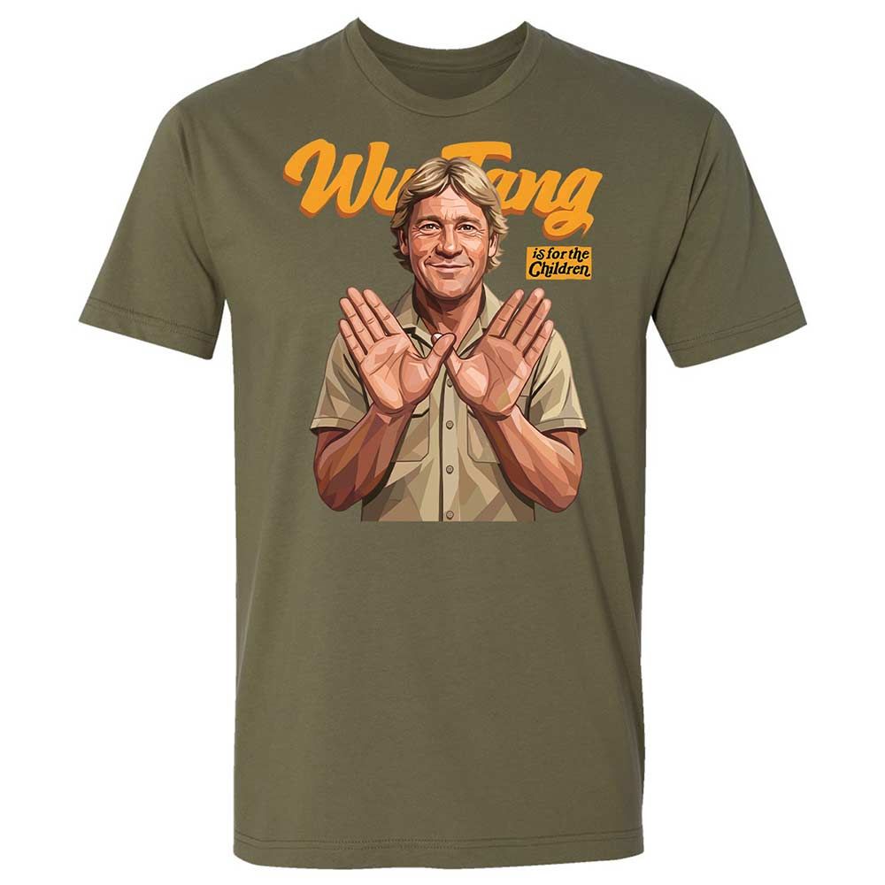 Steve Irwin or the Children - Military Green - 8