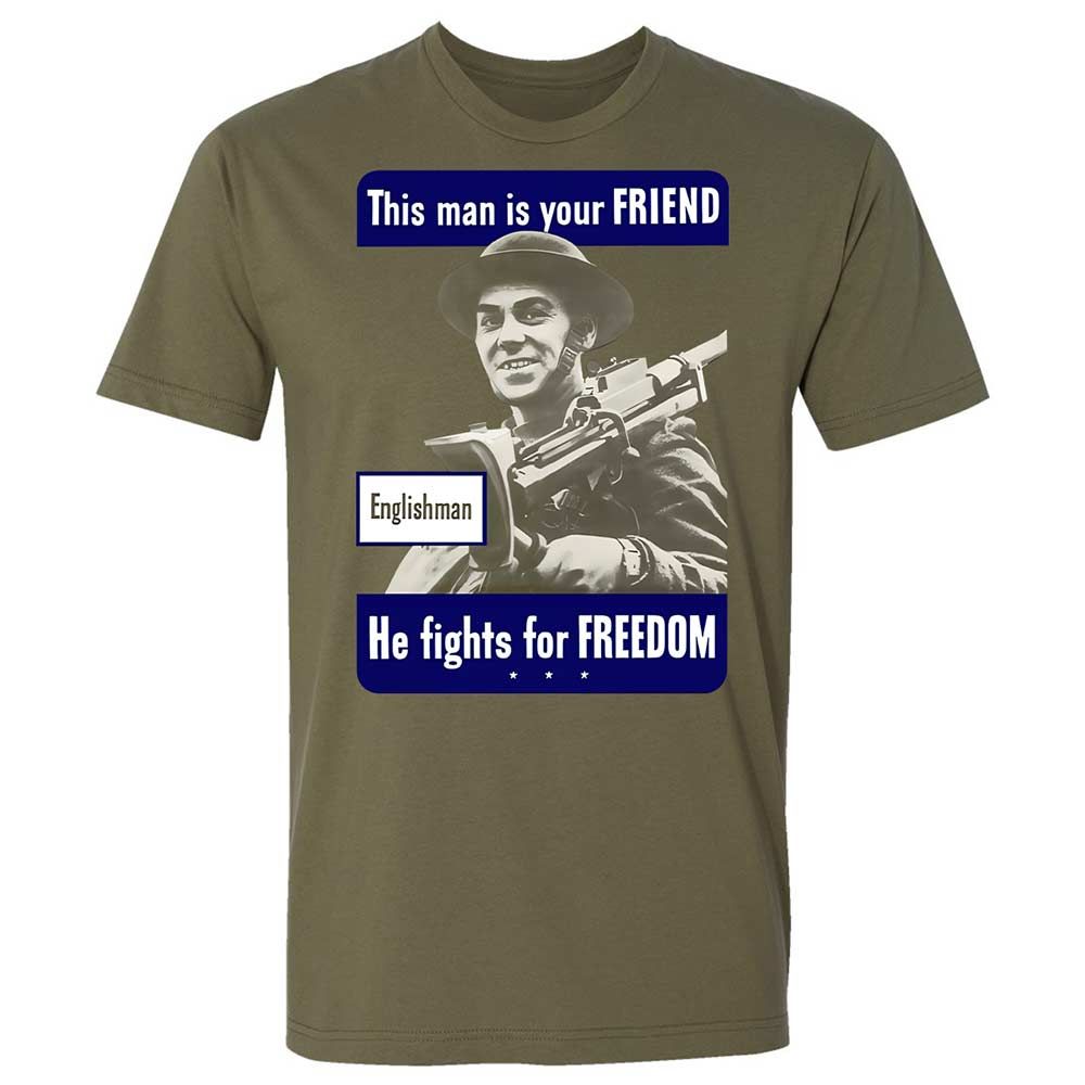 This man is your Friend - Military Green - 8