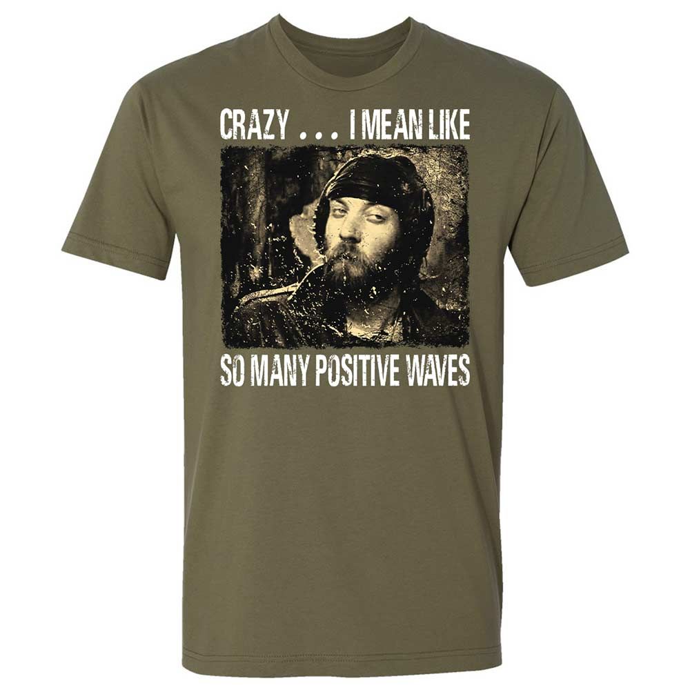 Many positive waves - Military Green - 8