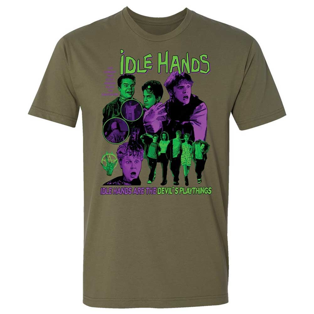 Idle hands are the Devil's playthings - Military Green - 8