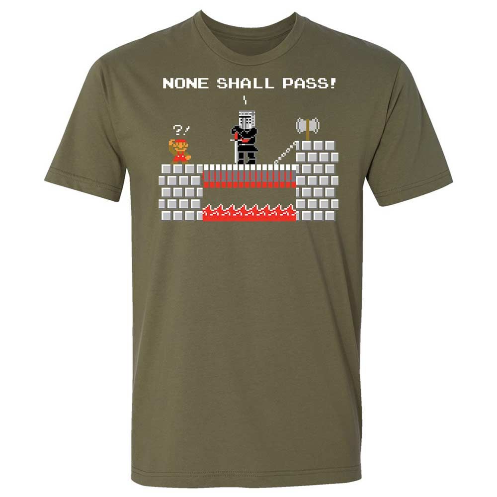 No Plumbers Shall Pass - Military Green - 8