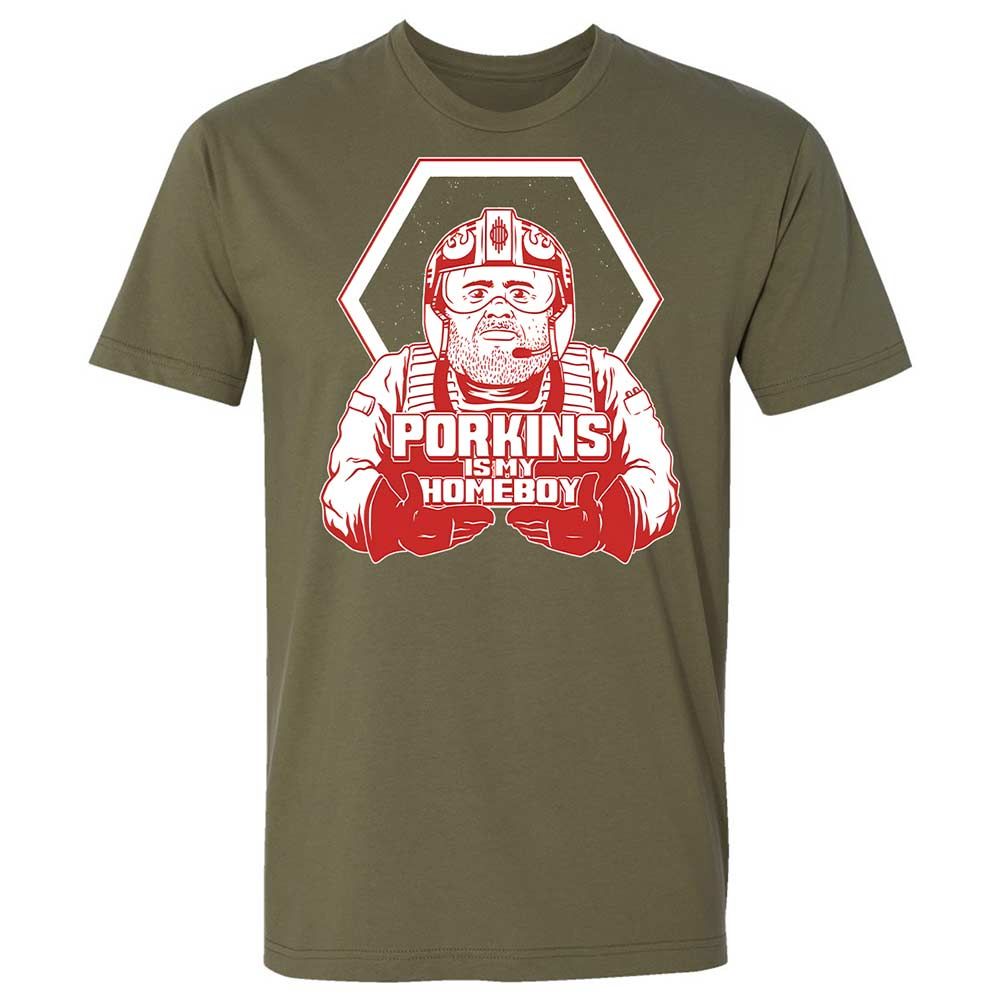 Porkins Is My Homeboy - Military Green - 8