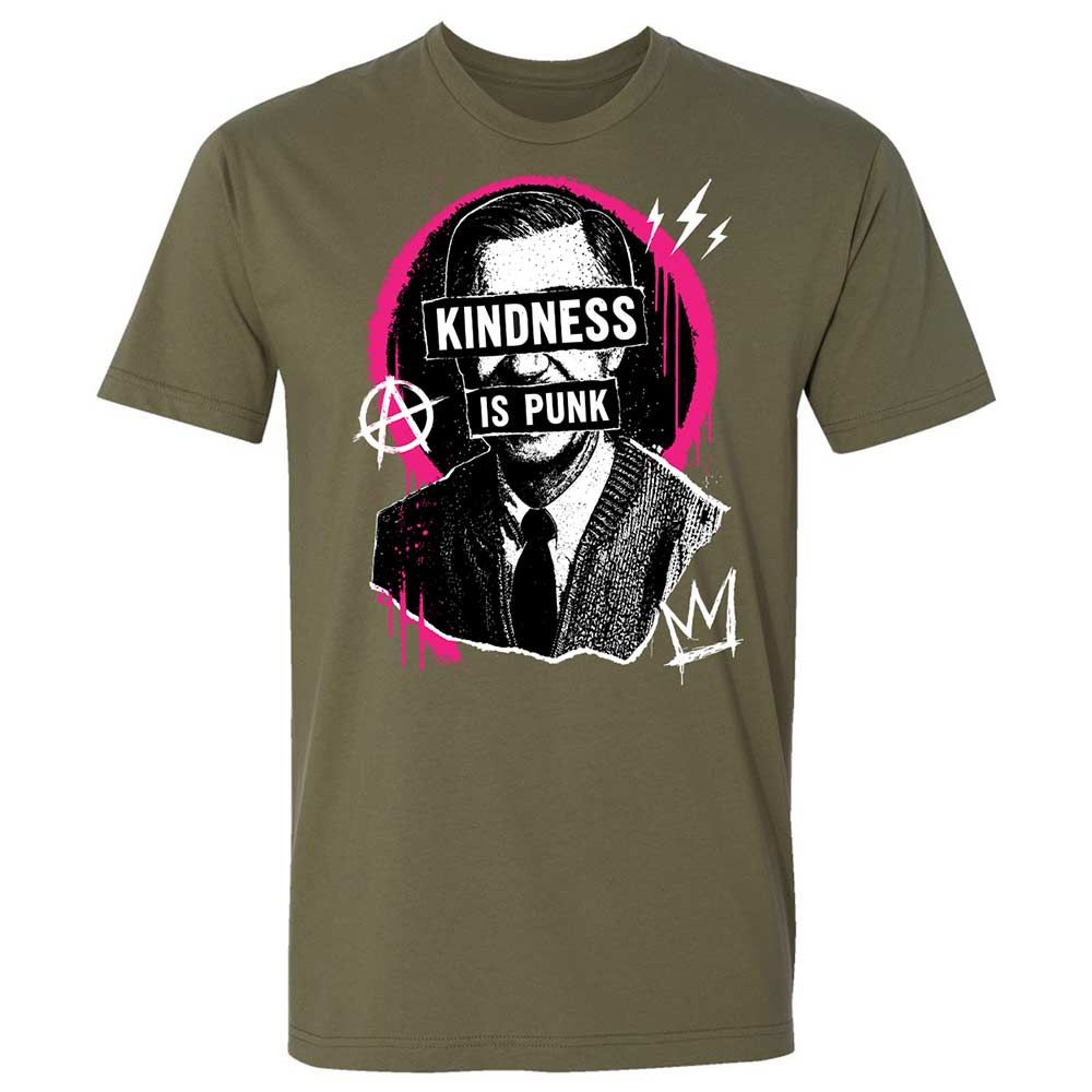 Kindness is Punk - Military Green - 8