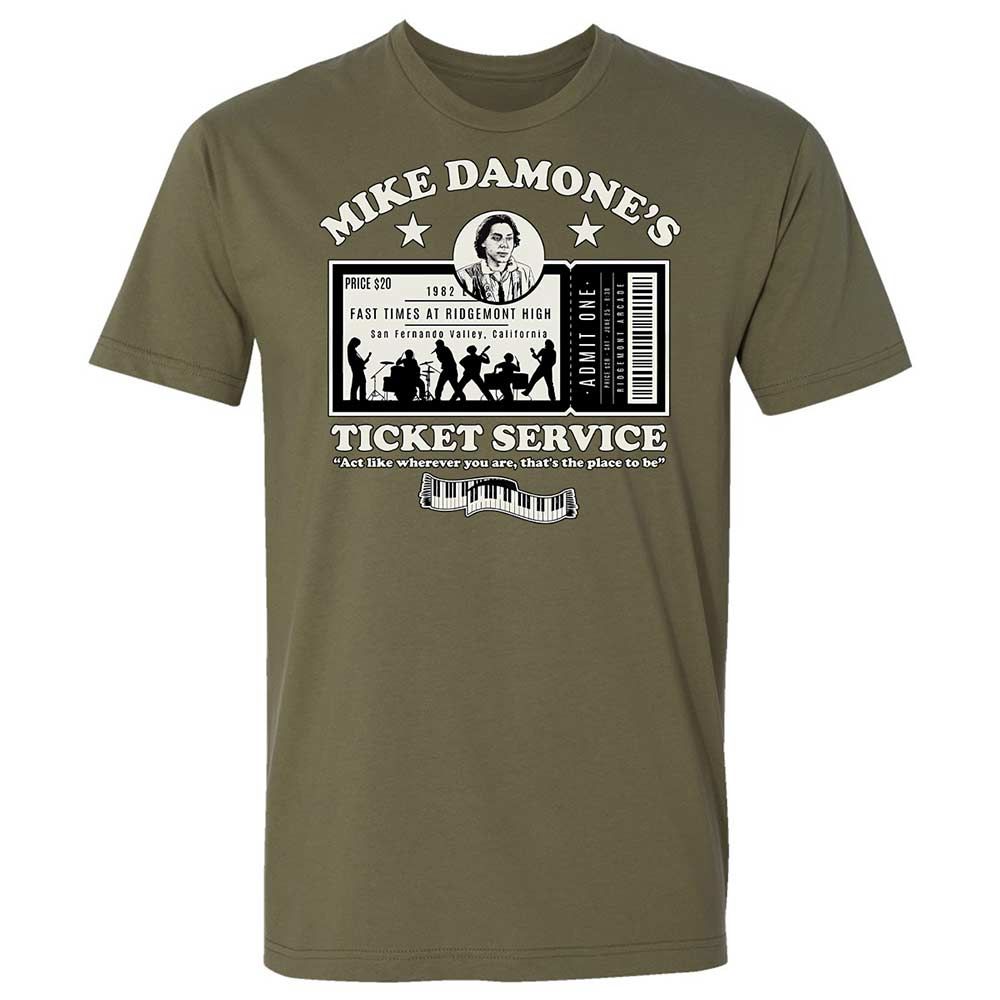 Damone's Ticket Service - Military Green - 8