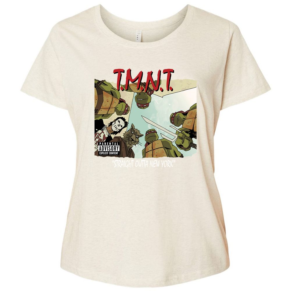 Ladies Curvy Jersey - AMYE89J6 - Natural Heather - 8