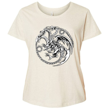 Ladies Curvy Jersey - 5PPW4A94 - Natural Heather - 8