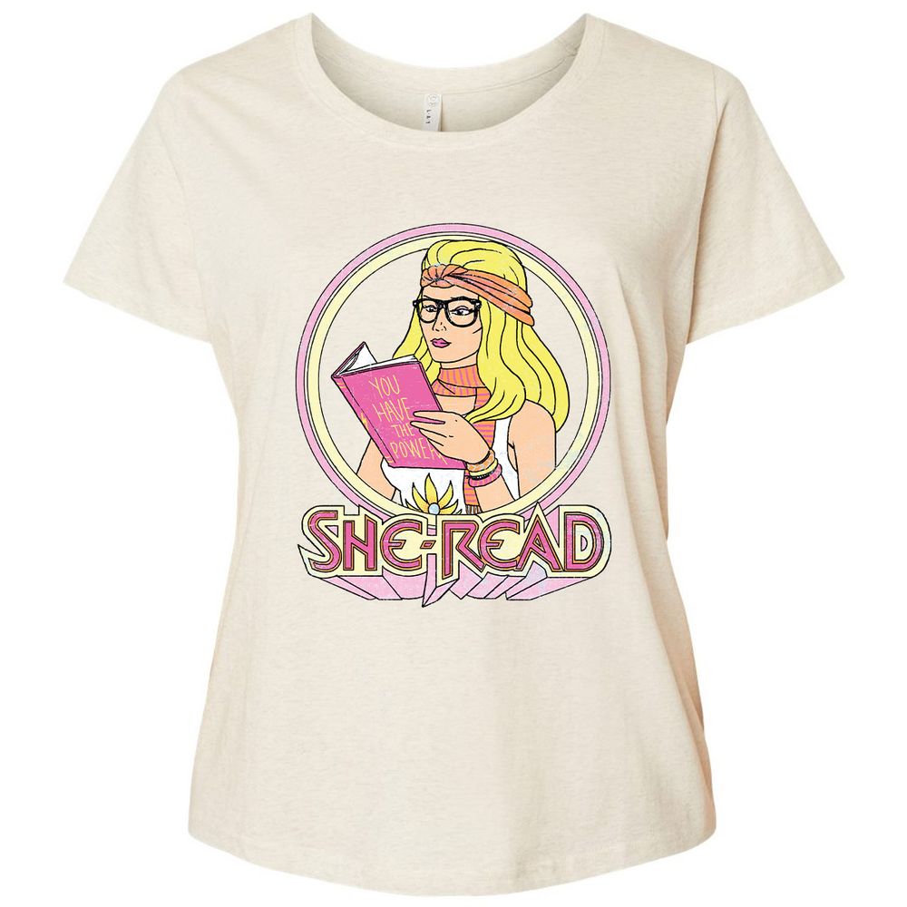 Ladies Curvy Jersey - 6TVK87UU - Natural Heather - 8