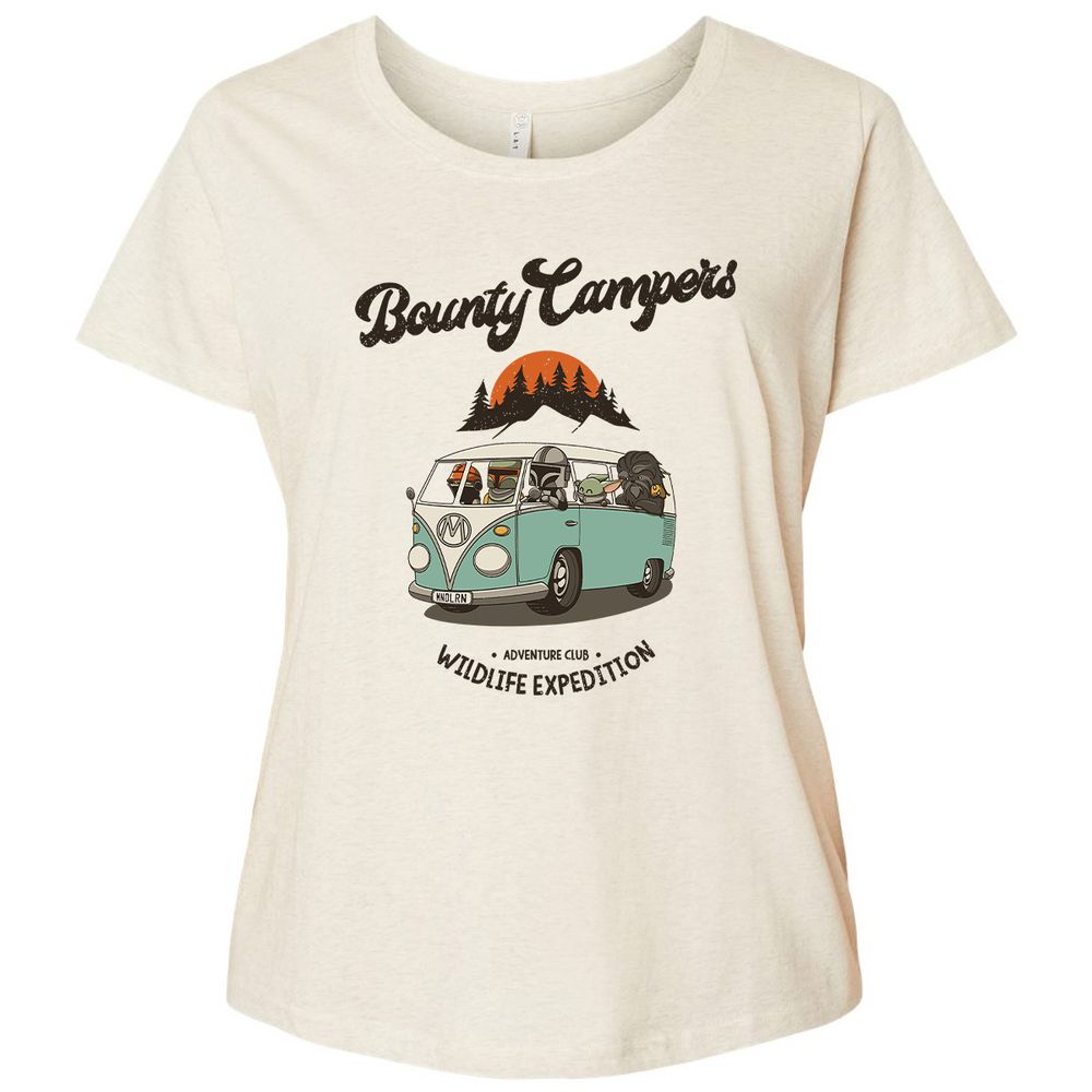 Ladies Curvy Jersey - WBJ3DD9N - Natural Heather - 8