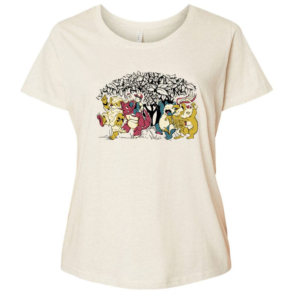 Ladies Curvy Jersey - 2GG3CN73 - Natural Heather - 8