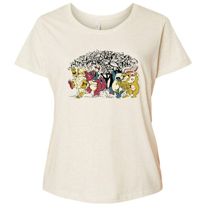 Ladies Curvy Jersey - 2GG3CN73 - Natural Heather - 8