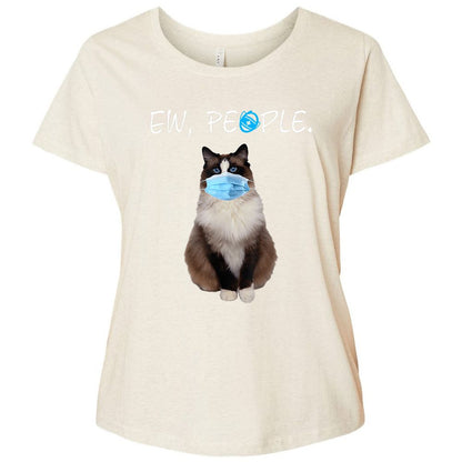 Ladies Curvy Jersey - D6BC5938 - Natural Heather - 8