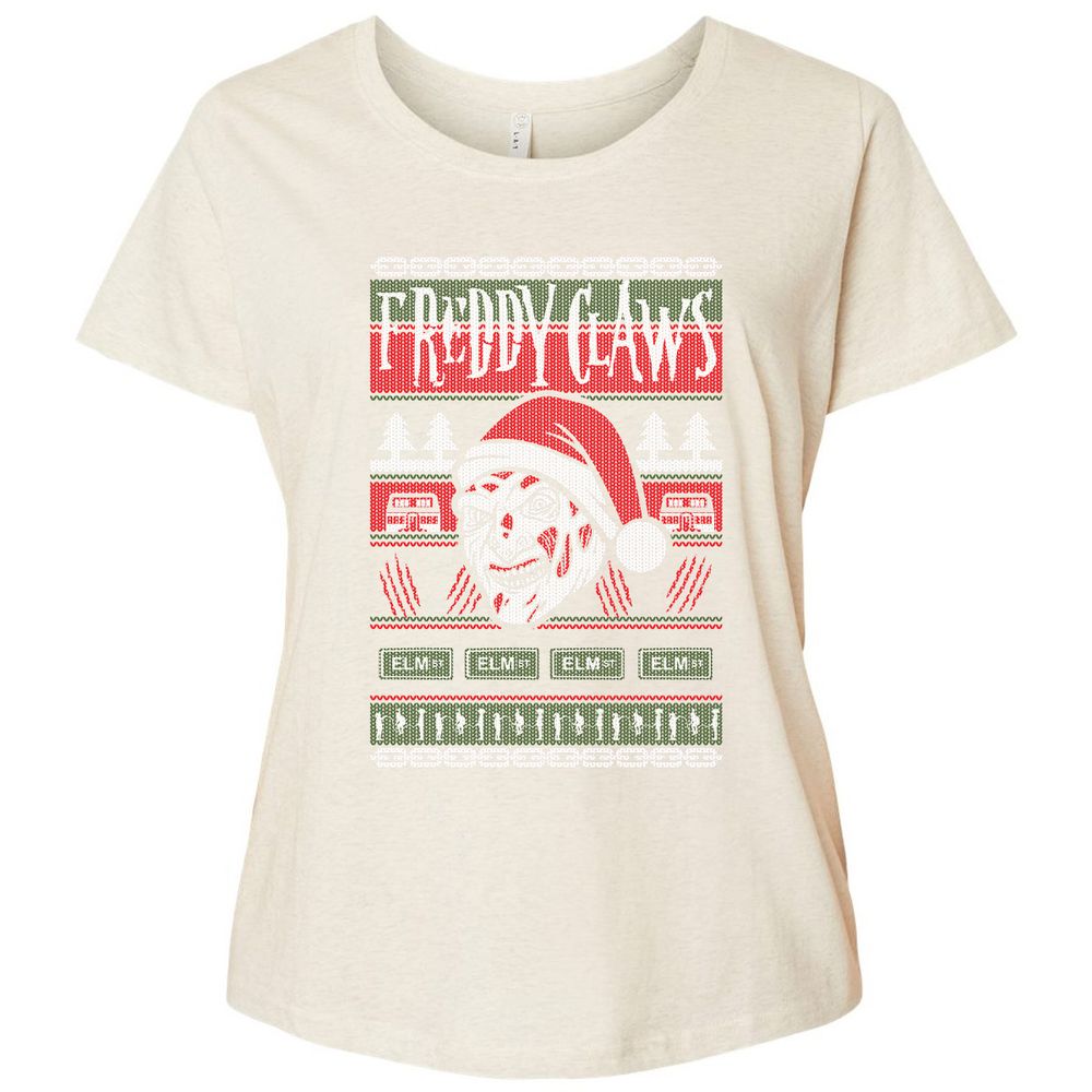 Ladies Curvy Jersey - AJ2EE55A - Natural Heather - 8