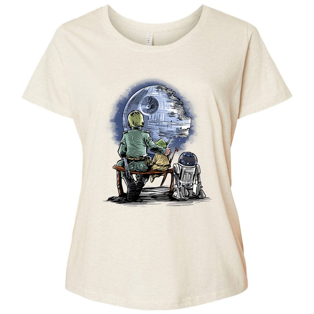 Ladies Curvy Jersey - 32UDQ7VE - Natural Heather - 8