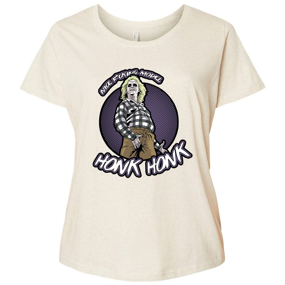 Ladies Curvy Jersey - SUHJYV7F - Natural Heather - 8