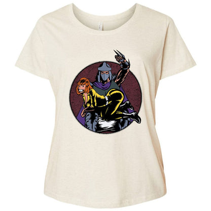 Ladies Curvy Jersey - BJANKGYR - Natural Heather - 8