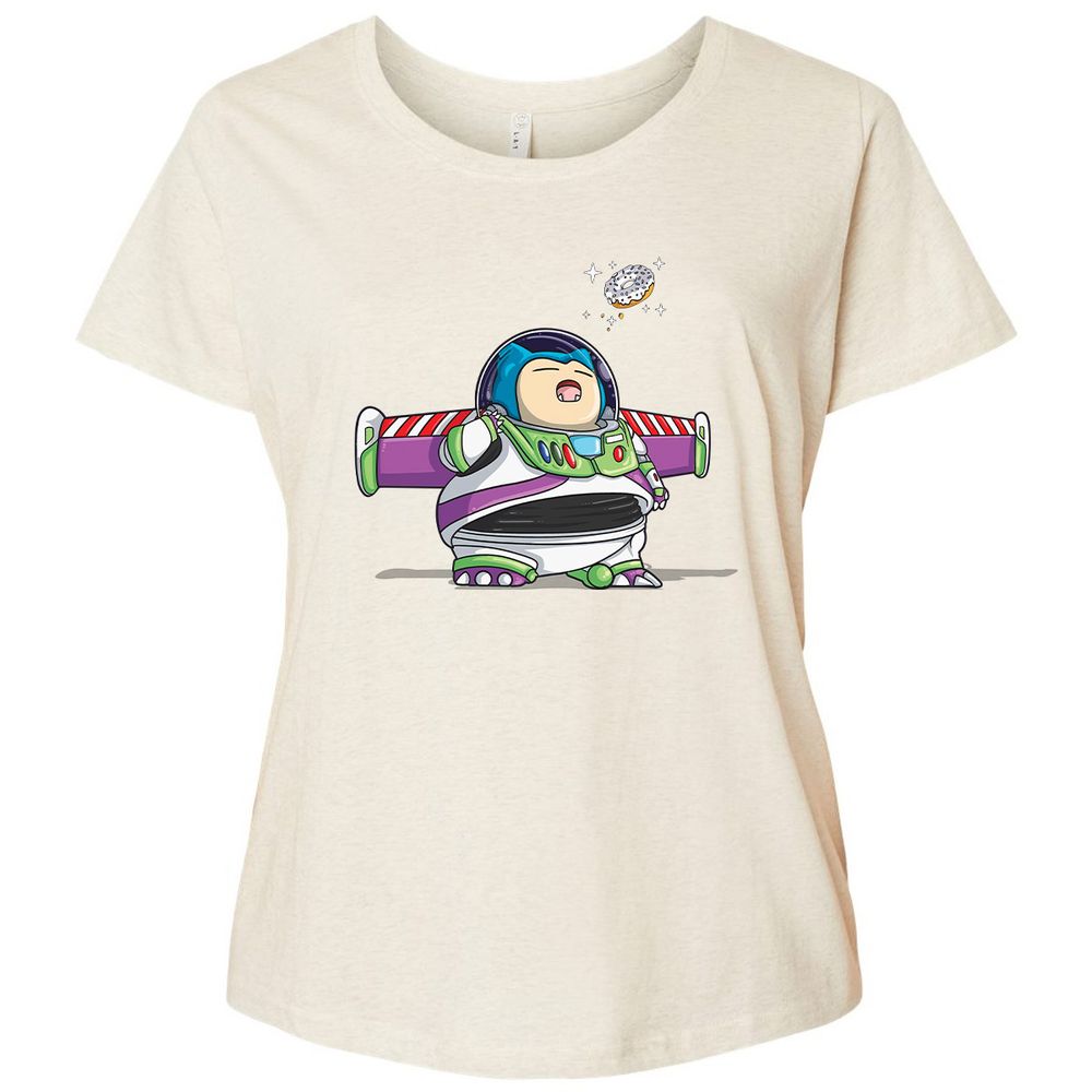 Ladies Curvy Jersey - 552XUJ7P - Natural Heather - 8