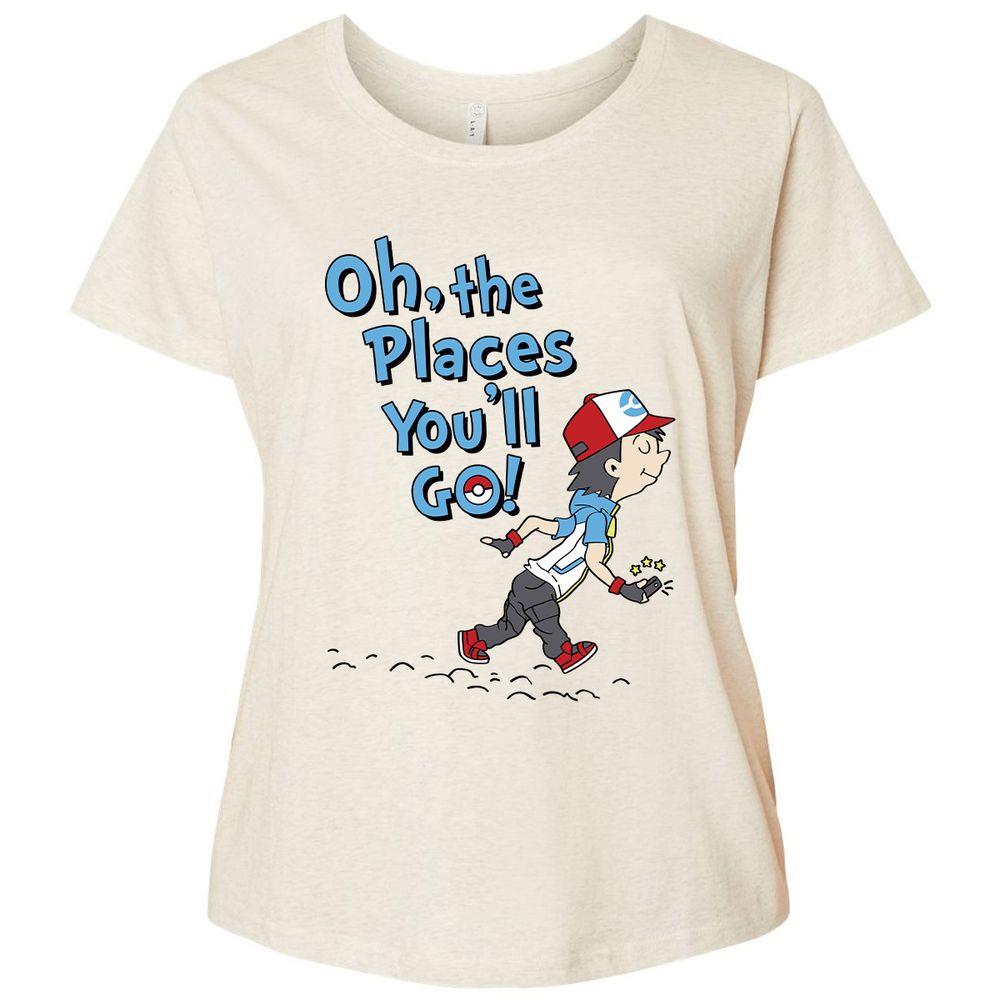 Ladies Curvy Jersey - 4VSNDL3M - Natural Heather - 8