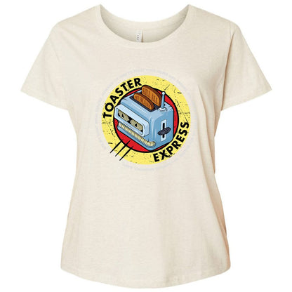 Ladies Curvy Jersey - QHAVVH7J - Natural Heather - 8