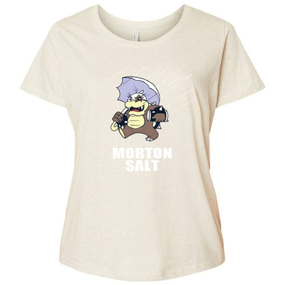 Ladies Curvy Jersey - 9F95RC3U - Natural Heather - 8