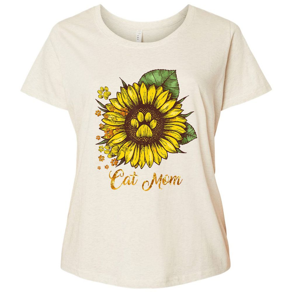 Ladies Curvy Jersey - LTLK24N1 - Natural Heather - 8