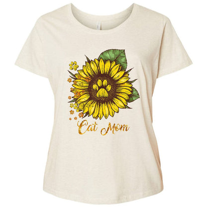 Ladies Curvy Jersey - LTLK24N1 - Natural Heather - 8