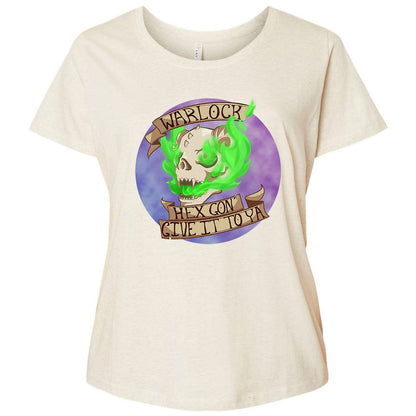 Ladies Curvy Jersey - K6GX2734 - Natural Heather - 8