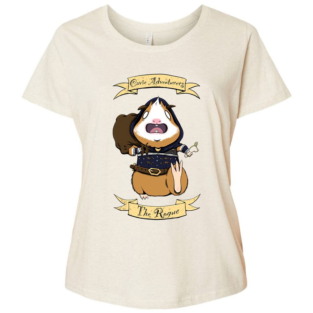 Ladies Curvy Jersey - JE6VPQRD - Natural Heather - 8