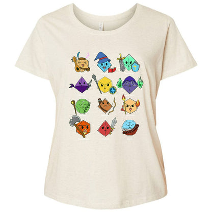 Ladies Curvy Jersey - A8B9AJJB - Natural Heather - 8