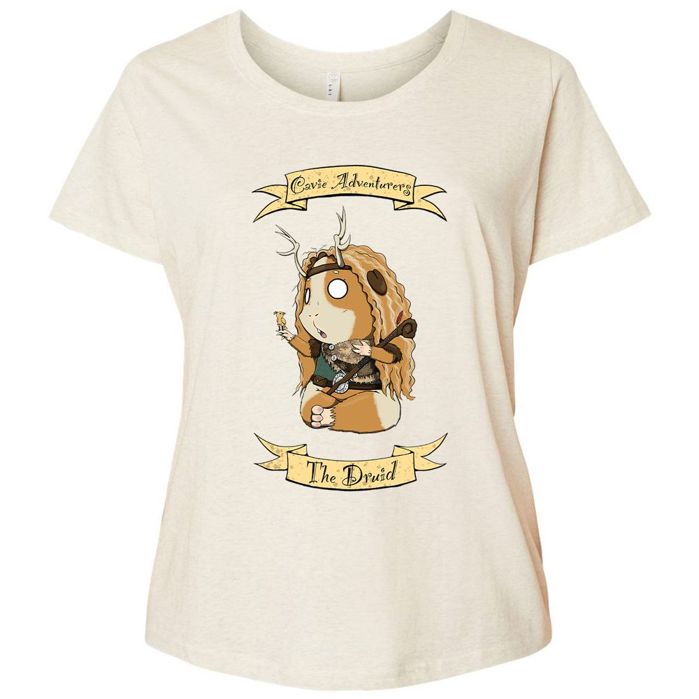 Ladies Curvy Jersey - JSMCBDJX - Natural Heather - 8