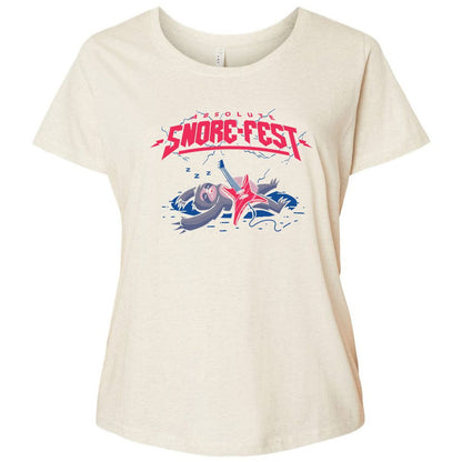 Ladies Curvy Jersey - 774KX6C4 - Natural Heather - 8