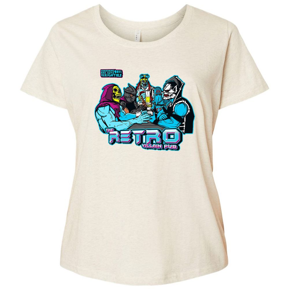 Ladies Curvy Jersey - 4VRMYQ7E - Natural Heather - 8