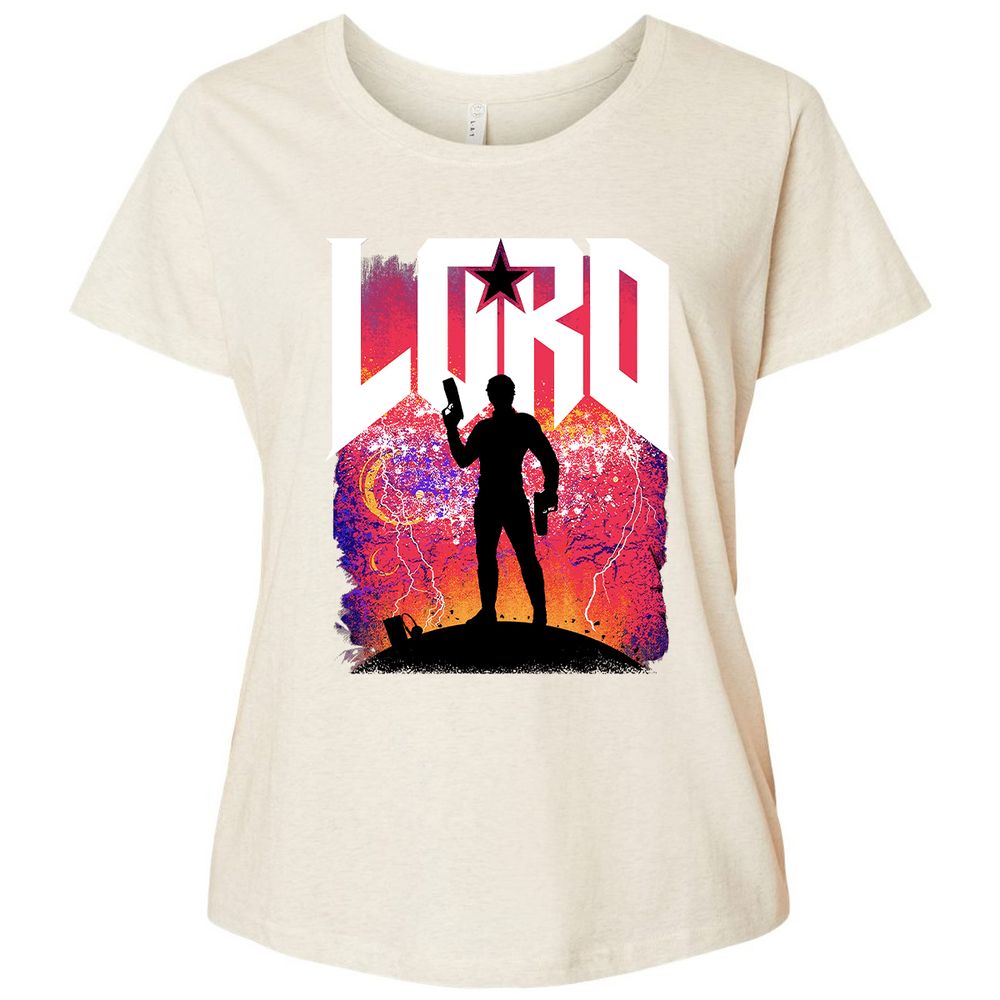 Ladies Curvy Jersey - S2KSWSL7 - Natural Heather - 8