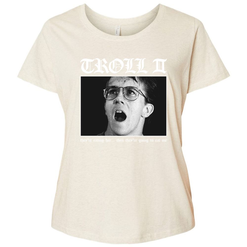 Ladies Curvy Jersey - TYBSMV8Q - Natural Heather - 8