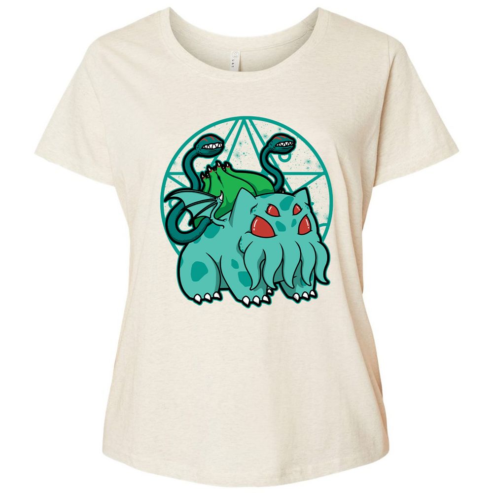 Ladies Curvy Jersey - B9TA15Q6 - Natural Heather - 8